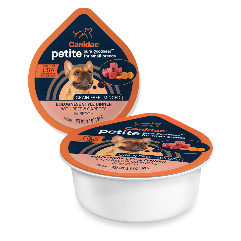 Canidae Pure Petite Minced, 3.5oz, Flavor: Beef &amp; Carrot