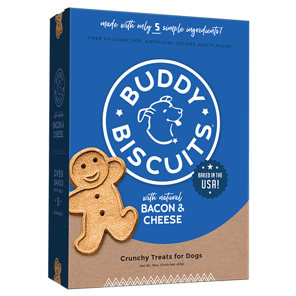 Buddy Biscuits - Bacon &amp; Cheese, Size: 16oz