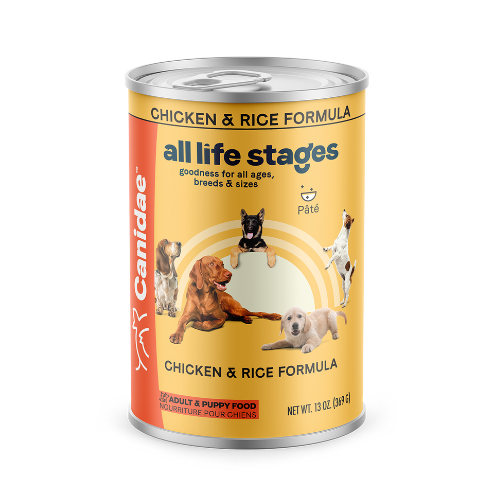 Canidae All Life Stages Can, 13oz, Flavor: Chicken &amp; Rice