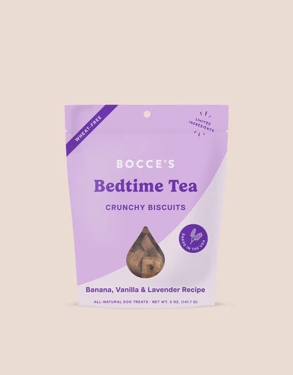 Bocce&#39;s Wellness Bakery Treats, 5oz, Flavor: Bedtime Tea