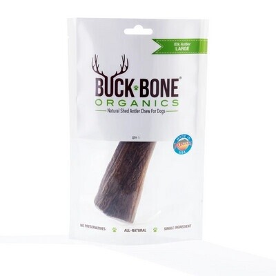 Buck Bone Elk Antler - Whole, Size: L