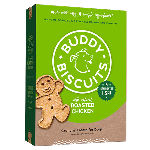 Buddy Biscuits - Roasted Chicken, Size: 16oz