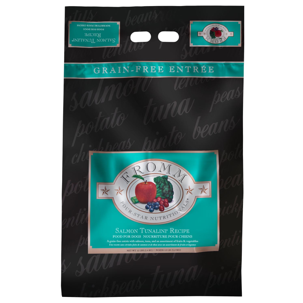 Fromm Four-Star Dog Food - Salmon Tunalini, Size: 12lb