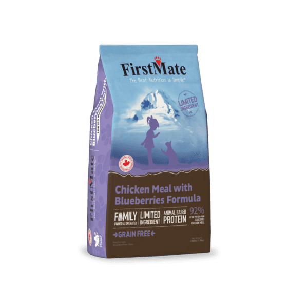 First Mate Cat Limited Ingredient Diet - Chicken with Blueberries, Size: 4lb