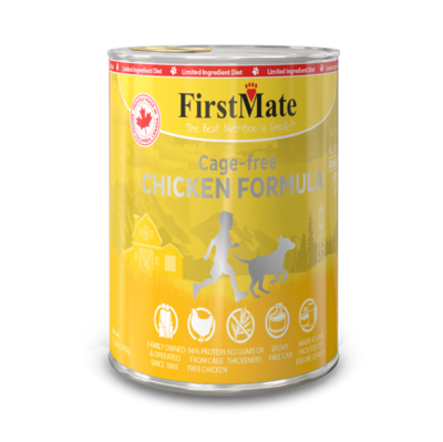 First Mate Limited Ingredient Diet Can, 12.2oz, Flavor: Cage-Free Chicken