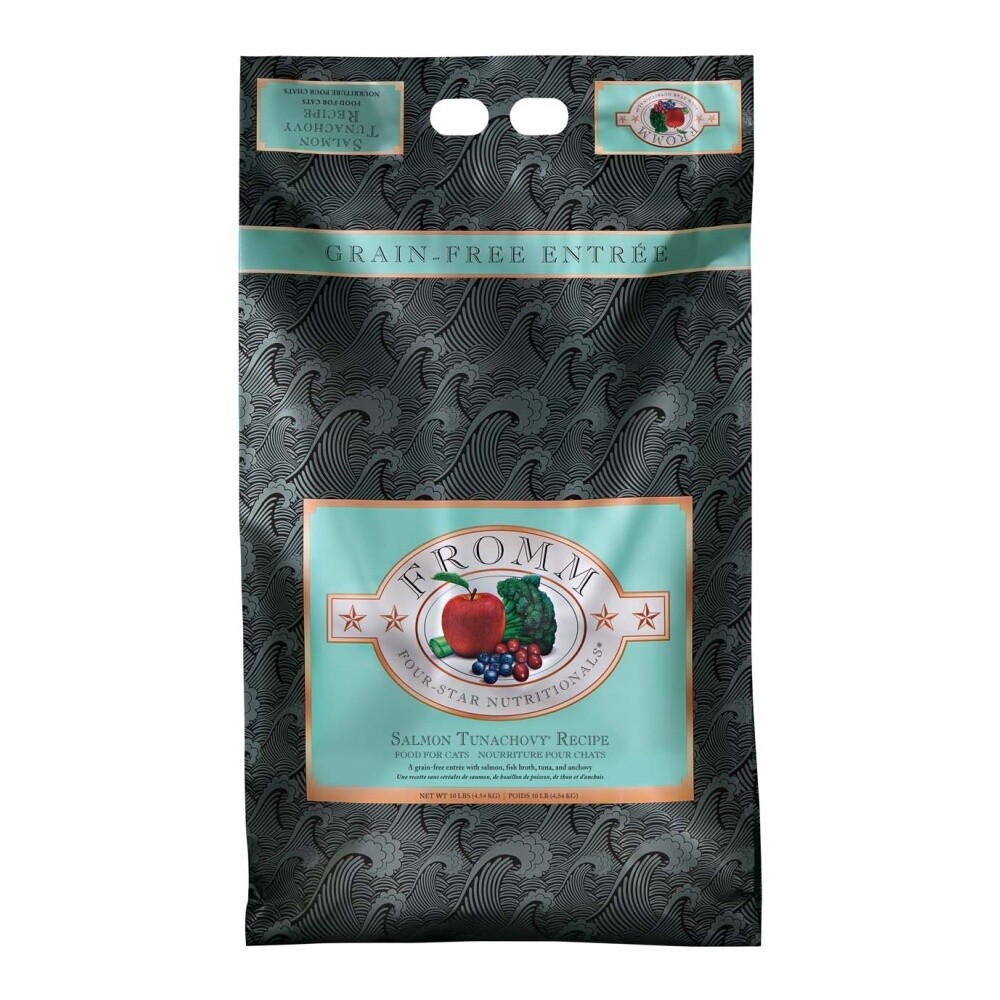 Fromm Four-Star Cat Food - Salmon Tunachovy, Size: 10lb
