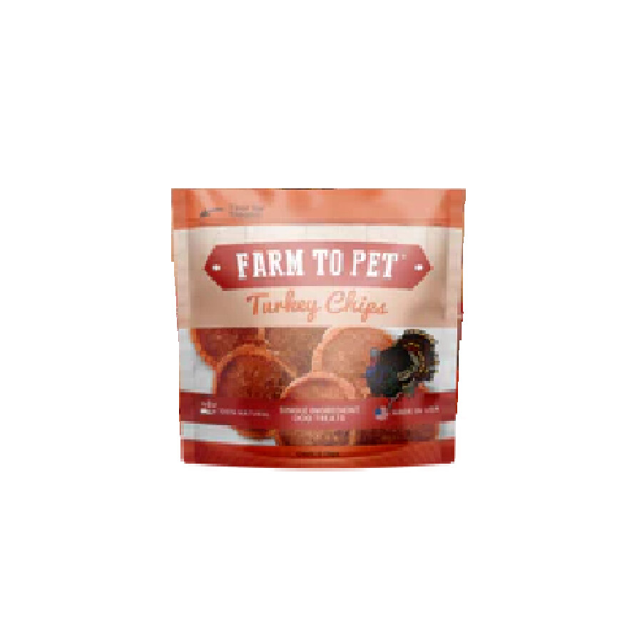 Farm to Pet Turkey Chips, Size: Snack Pack