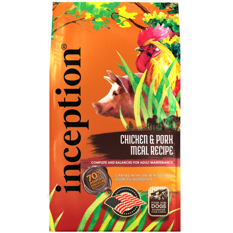 Inception Dog Food - Chicken &amp; Pork Recipe, Size: 13.5lb