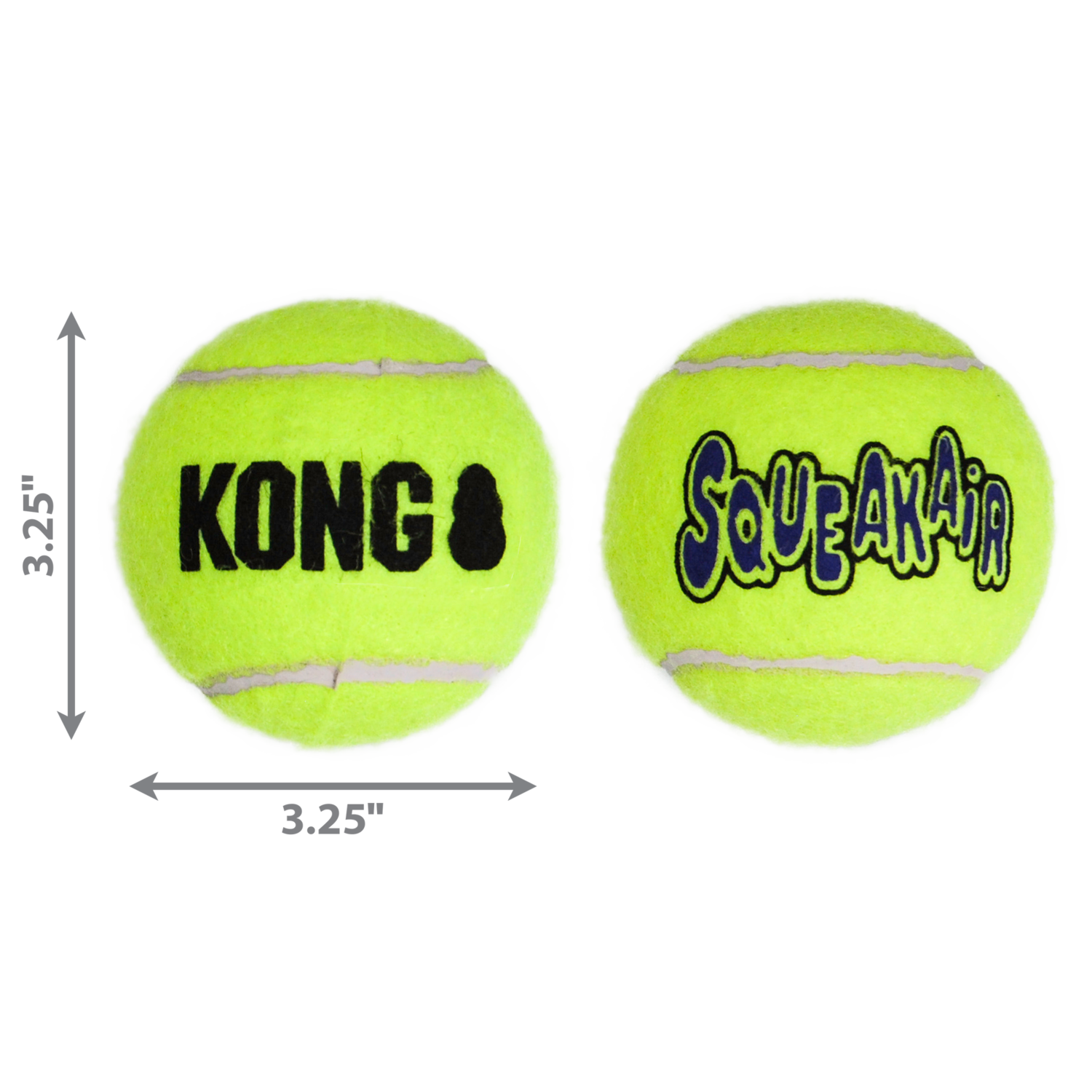 KONG Squeakair Balls, Size: Large