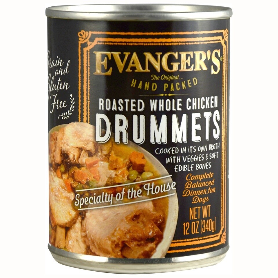 Evangers Hand Packed, Recipe: Roasted Chicken Drummets, 12.5oz