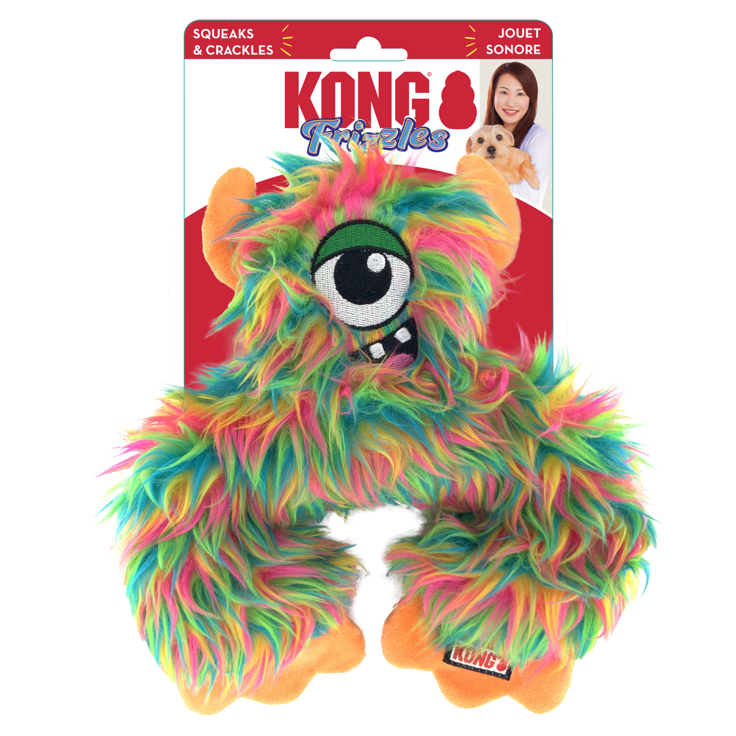 KONG Frizzles, Style: Frazzle