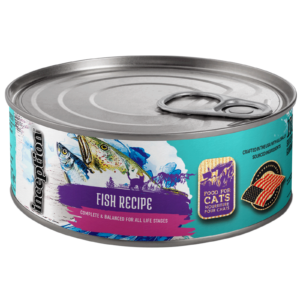 Inception Cat Can, 5.5oz, Recipe: Fish