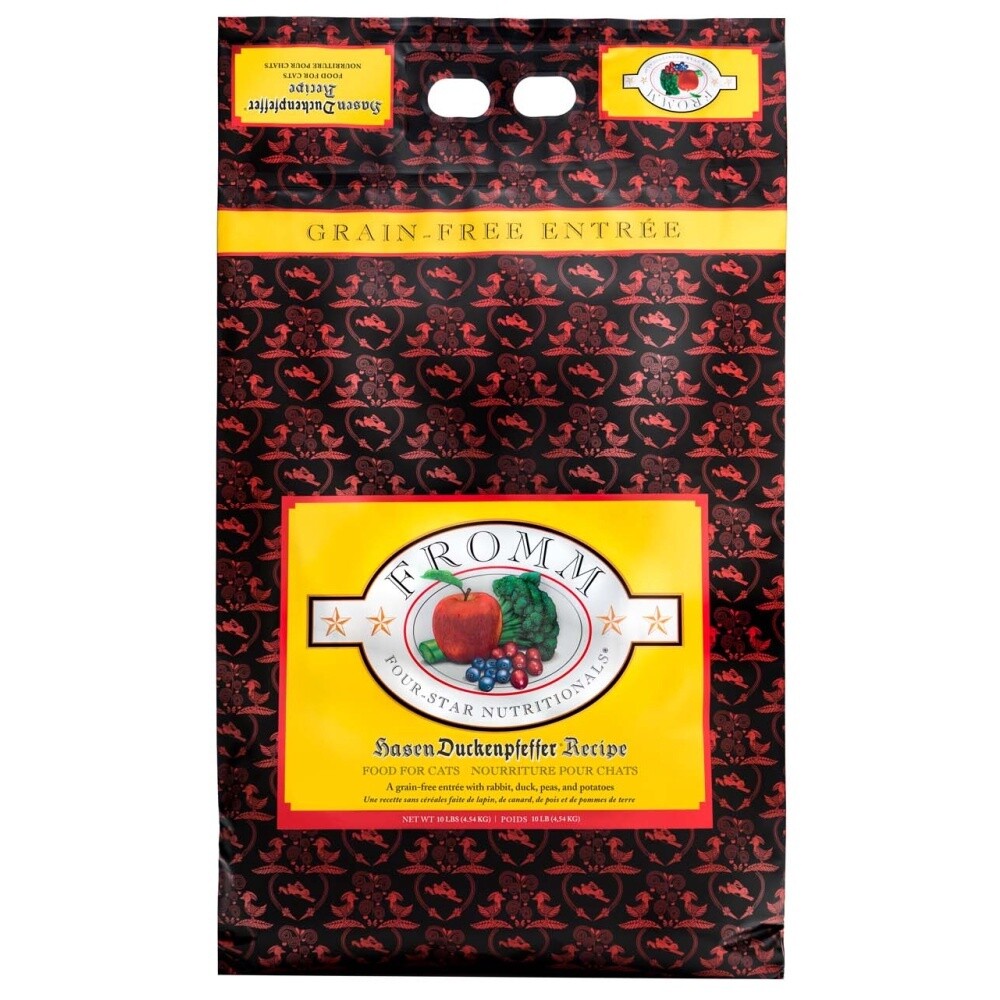 Fromm Four-Star Cat Food - Hasen Duckenpfeffer, Size: 10lb