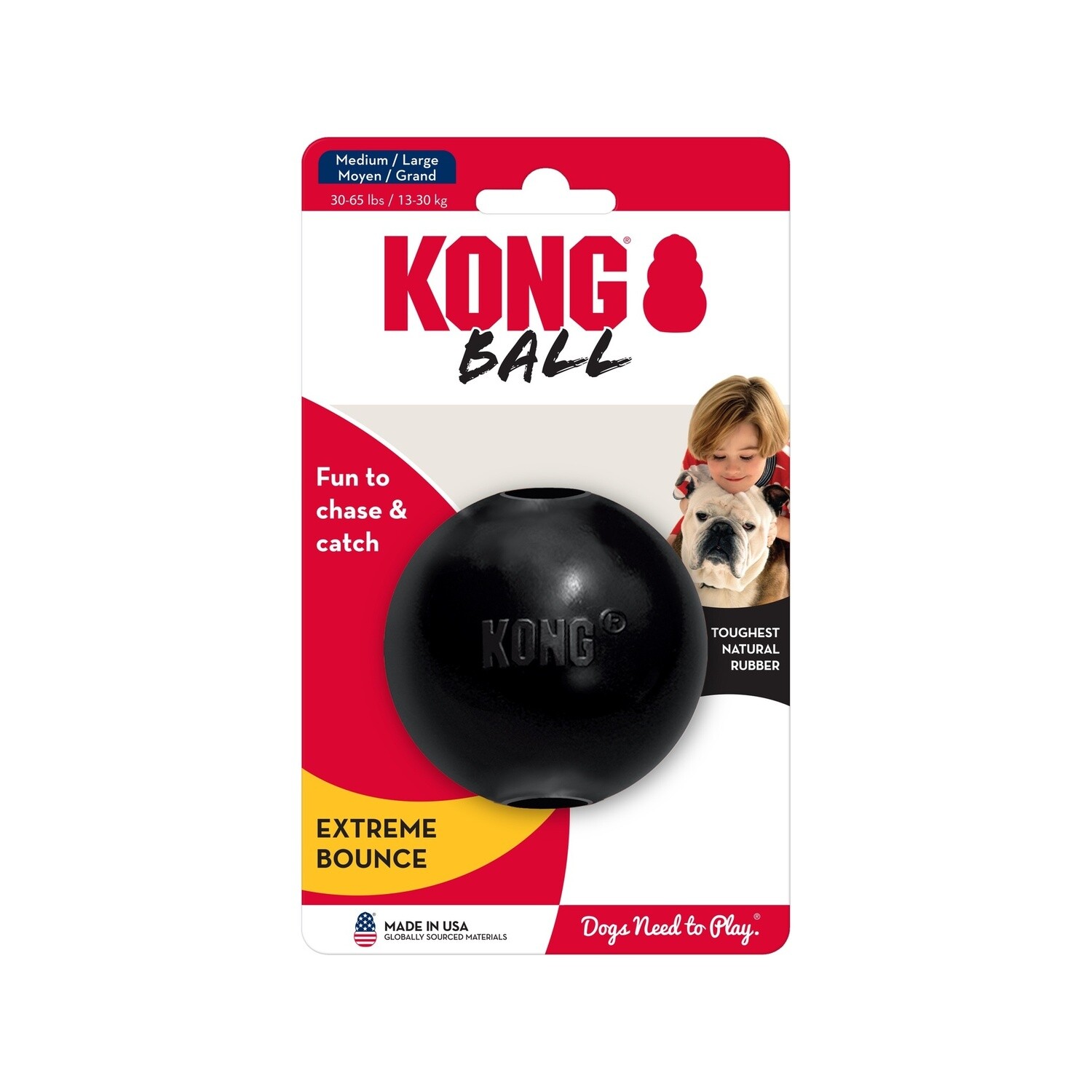 KONG Extreme Ball, Size: Med/Large