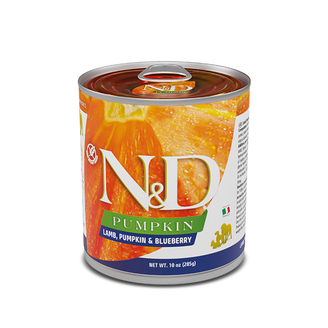 Farmina N&amp;D Pumpkin Can Adult: Lamb &amp; Blueberry, Size: 10oz