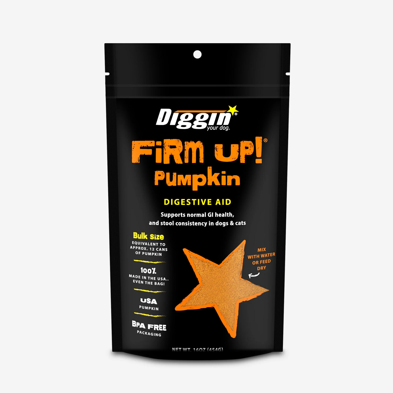 DYD Firm Up! - Pumpkin Flakes, Size: 16oz