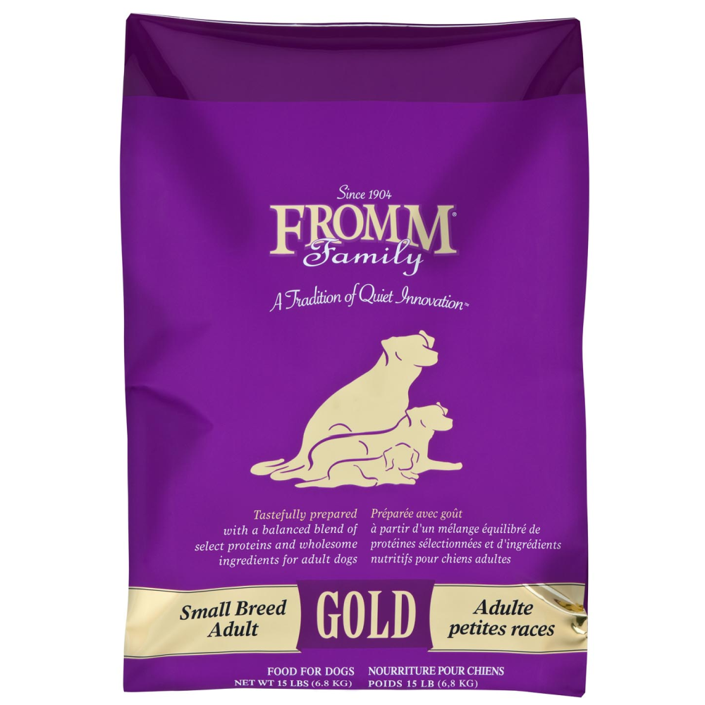 Fromm Gold Dog Food - Small Breed Adult, Size: 15lb