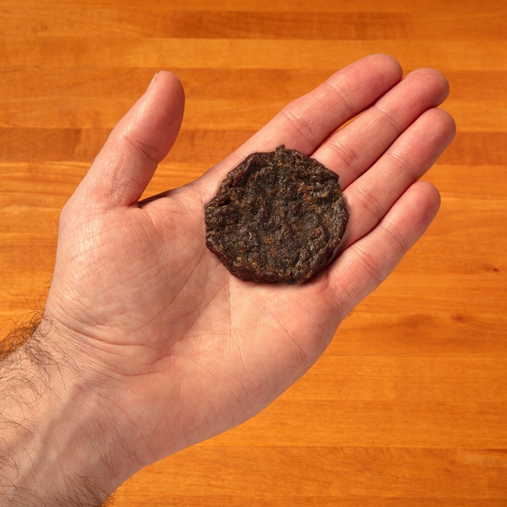 Happy Howie&#39;s Doggie Burger, Flavor: Beef, Size: 2&quot;