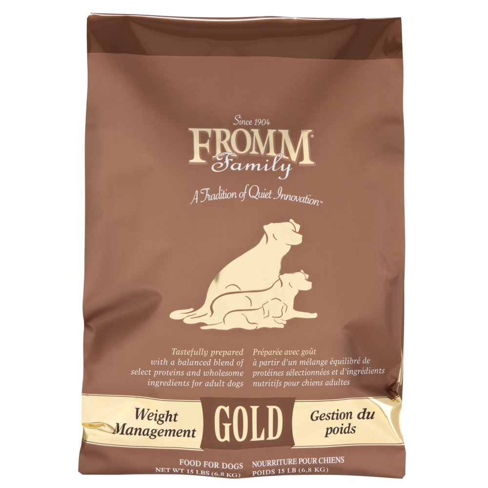 Fromm Gold Dog Food - Weight Management, Size: 15lb