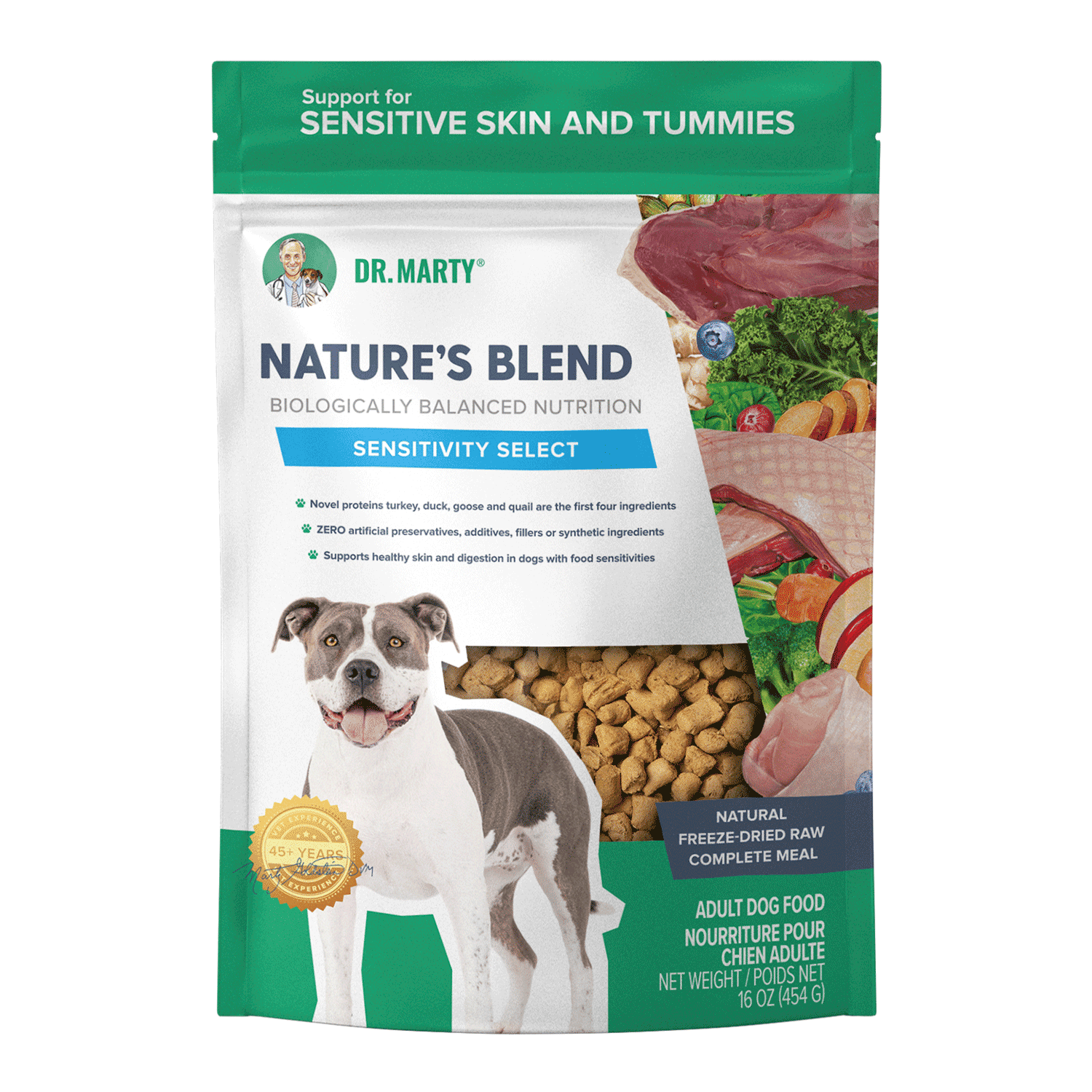 Dr Marty Nature&#39;s Blend - Sensitivity Select, Size: 16oz