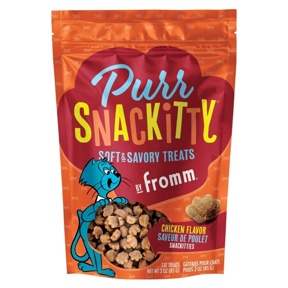 Fromm Purrsnackitty Cat Treat, 3oz, Recipe: Chicken