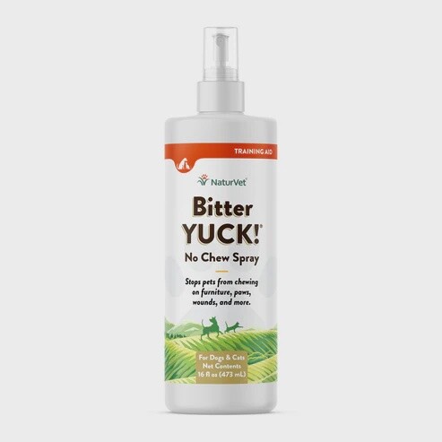 NaturVet Spray - Bitter Yuck, Size: 16oz