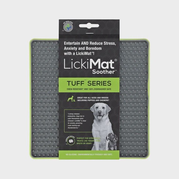 LickiMat Soother TUFF, Color: Green