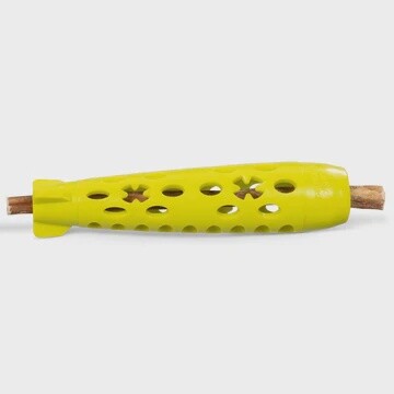Messy Mutts Toy - Rocket Stick, Color: Green, Size: 10&quot;