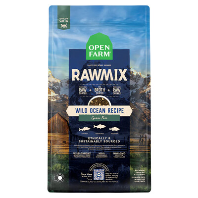 Open Farm Cat Grain Free RawMix, Wild Ocean, Size: 2.25lb