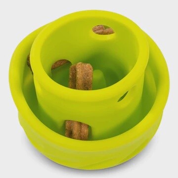 Messy Mutts Puzzle n Play - Mushroom, Color: Green, Size: 3&quot;