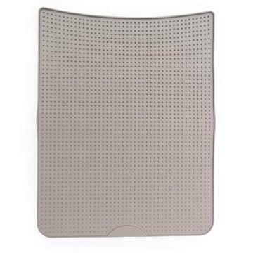 Messy Cats Silicone Litter Mat, Color: Grey