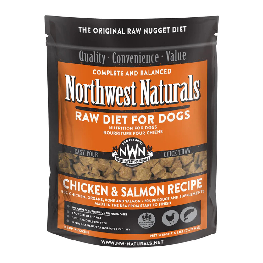 NWN Raw Frozen Nuggets - Chicken &amp; Salmon