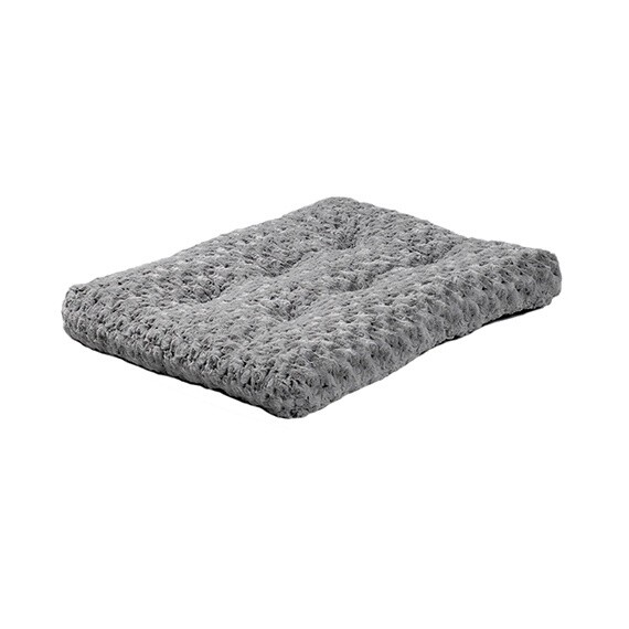MW Deluxe Ombré Swirl Pet Bed, Color: Grey, Size: 18&quot;