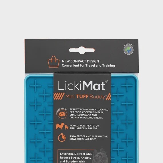 LickiMat Buddy TUFF Mini, Color: Turquoise