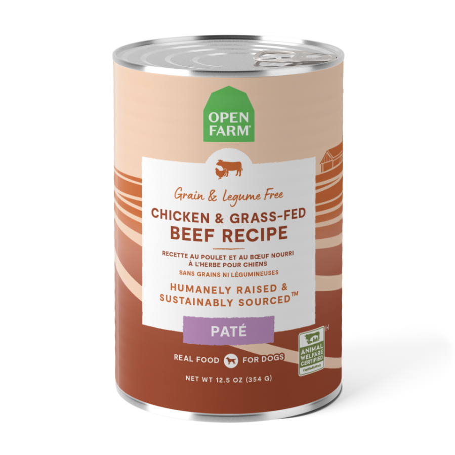 Open Farm Pâté, 12.5oz, Recipe: Chicken &amp; Beef