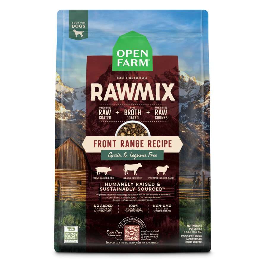 Open Farm RawMix, Grain &amp; Legume Free Front Range, Size: 20lb