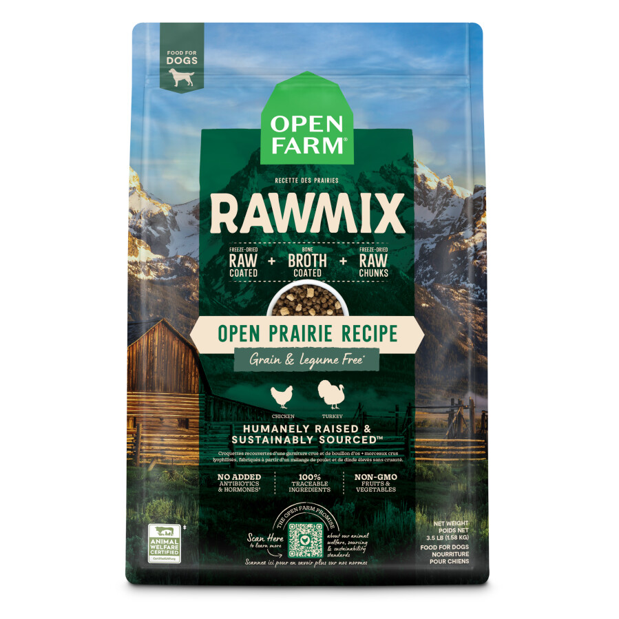 Open Farm RawMix, Grain &amp; Legume Free Open Prairie, Size: 20lb