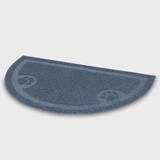 Petmate Litter Catcher Mat, Size: 1/2 Circle (23"x14")