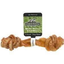 Redbarn Barbell Bully Sticks, Size: Mini