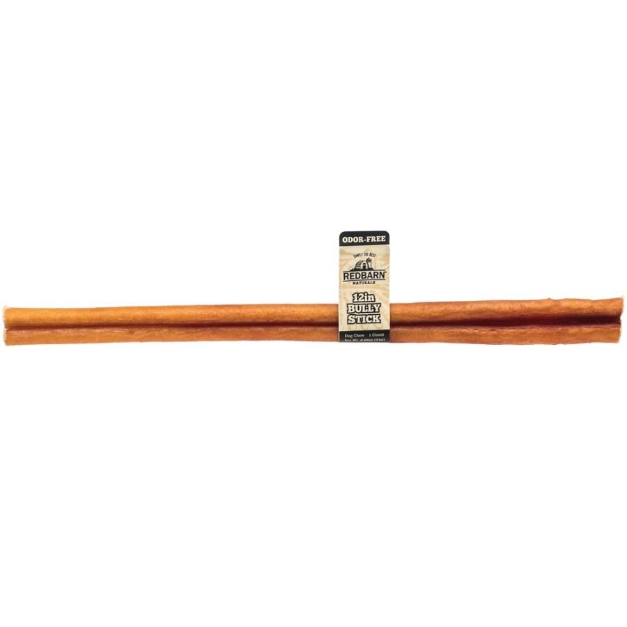Redbarn Odor Free Bully Stick, Size: 12&quot;