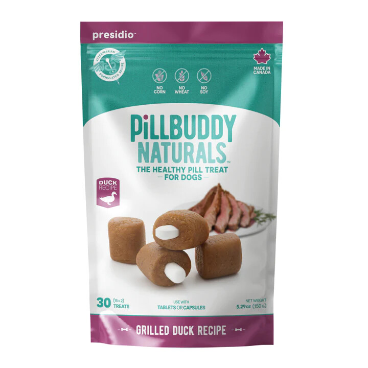 Pill Buddy Naturals, 30ct, Flavor: Grilled Duck