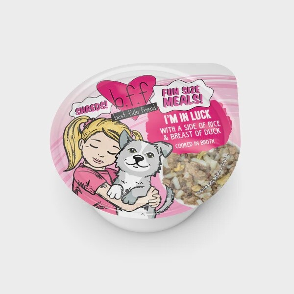 Weruva BFF Fun Size Meals, 2.75oz, Recipe: I&#39;m In Luck