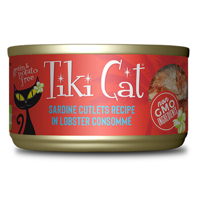 Tiki Cat Grill, 2.8oz, Recipe: Bora Bora Sardine/Lobster