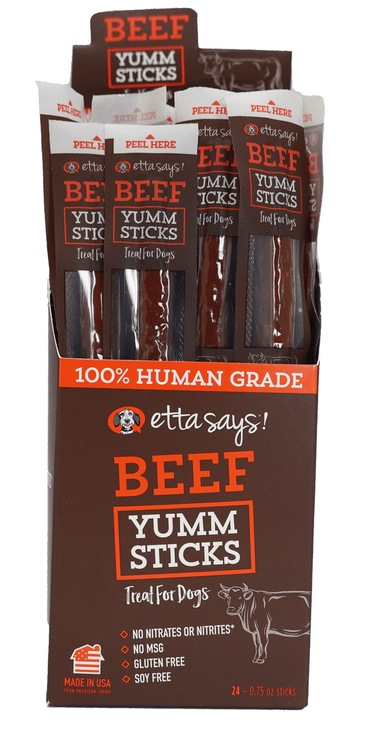 Etta Says Yumm Sticks, Flavor: Beef