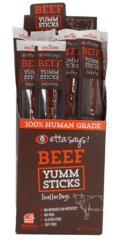 Etta Says Yumm Sticks, Flavor: Beef