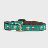 Up Country Dog Collar - Beer, XS Narrow