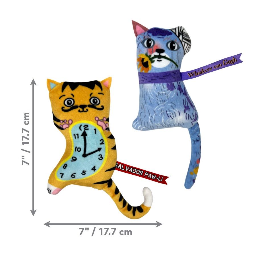 KONG Cat - Artz, Style: Salvador Paw-Li &amp; Whiskers van Gogh