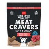 Wag More Bark Less Meat Cravers Soft & Chewy, 5oz, Recipe: Beef