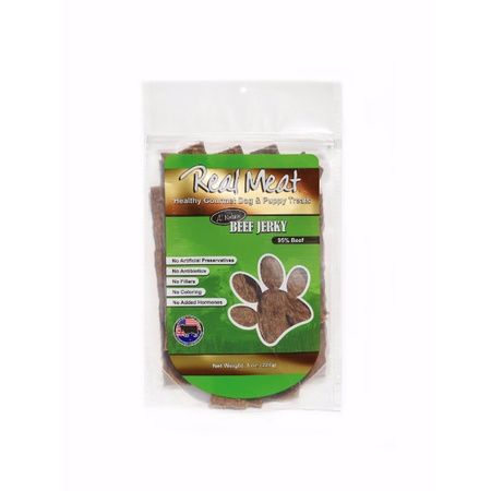 Real Meat Jerky Long Strips, 8oz, Flavor: Beef