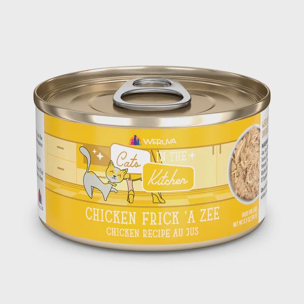 Weruva Cats in the Kitchen Can, Recipe: Chicken Frik &#39;A Zee, Size: 3oz